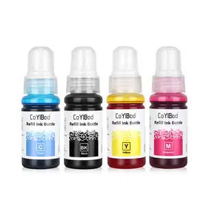 CoYlBod T502 T512 T522 Dye Refill Ink Bottle Compatible with ET-2800 2803 2850 2700 2720 2760 3700 3830 3850 4700 4800 4810 4850 15000 2400 3760 3843 4750 4760 Printer (Black, Cyan, Magenta, Yellow)(4*70ML)
