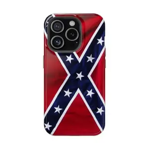Rebel Flag Phone Case, Gift For Him/Her, Phone Accessories, Tough Case Suitable for iPhone 17/16/15/14/13/12/11 Pro Max/Plus and  Samsung Galaxy S23FE/22/23/24/25