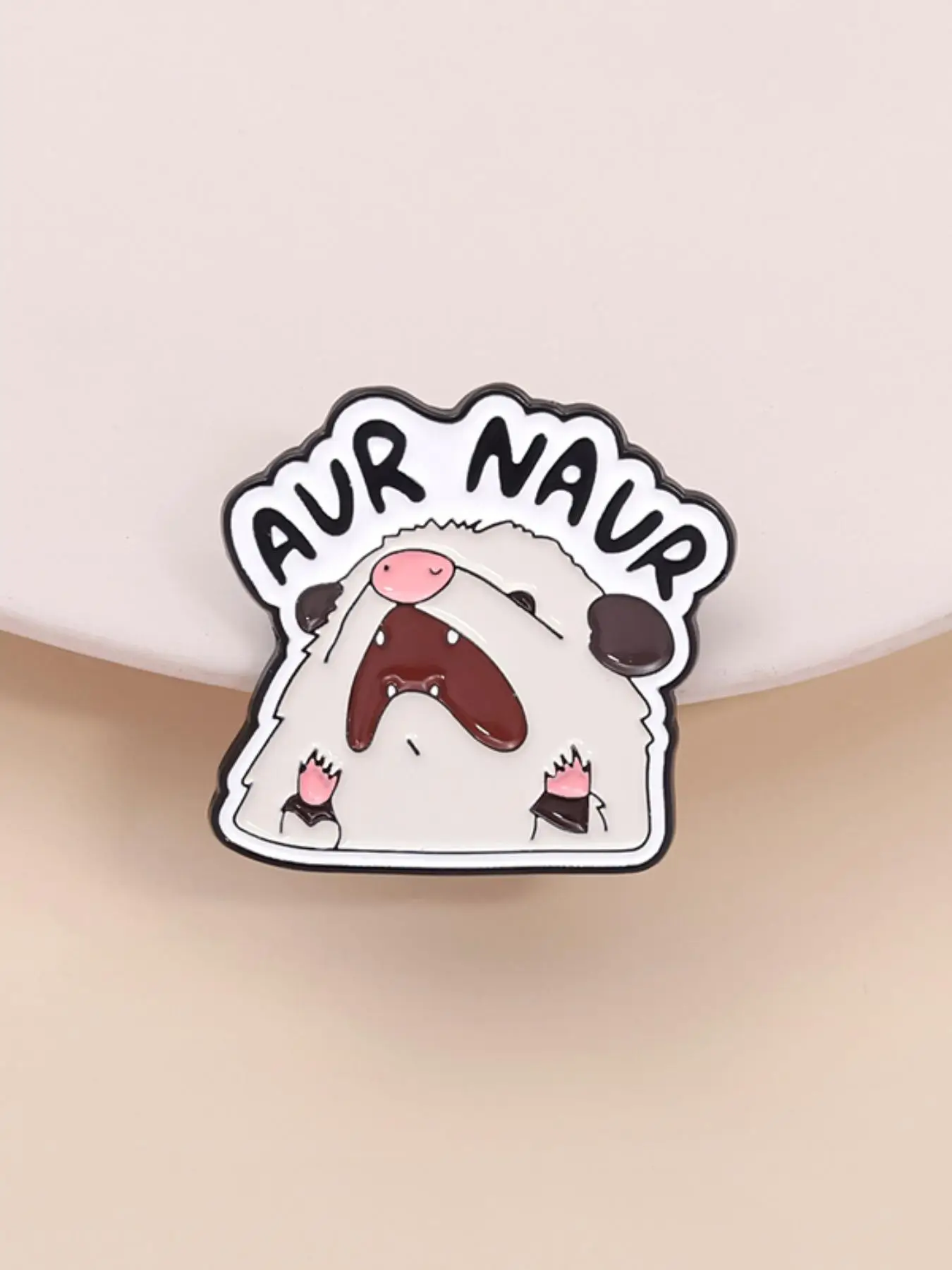 Cute Possum Design Brooch, Fashion Cartoon Animal Design Brooch, Enamel Pin Suitable for Backpacks, Jeans, Scarves, Hats Decoration