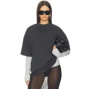 Fear of God ESSENTIALS Signature 90's Fit Tee in Faded Black
