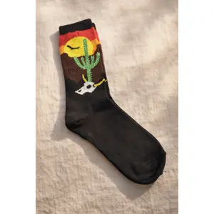 Western Boot Socks Soft Stretch Comfort Fit Breathable Everyday Style Moisture Wicking Essential