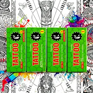 4PCS Tattoo Numbing Cream Maximum Strength – Long-Lasting TKTX Numbing Support for Sensitive Skin and Extended Sessions – Fast Absorbing, Clean Finish, Non-Greasy Comfort Cream – 10g ﻿