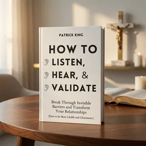 Children's Activity Book: How to Listen, Hear and Validate - Break Through Invisible Barriers, Transform Relationships and Build Likability-Charisma Skills