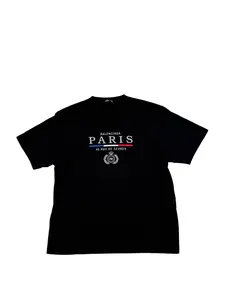 Balenciaga Paris Tee Black - Lightly Worn