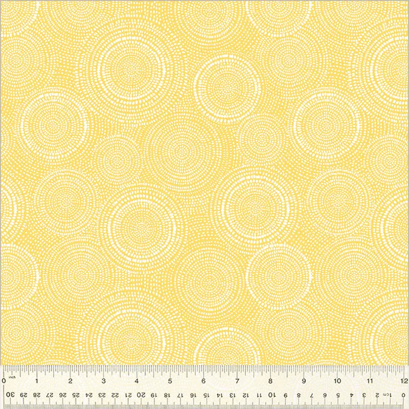 Fabric Windham Mellow Yellow Radiance Flannel by the Quarter Yard 53727F-69