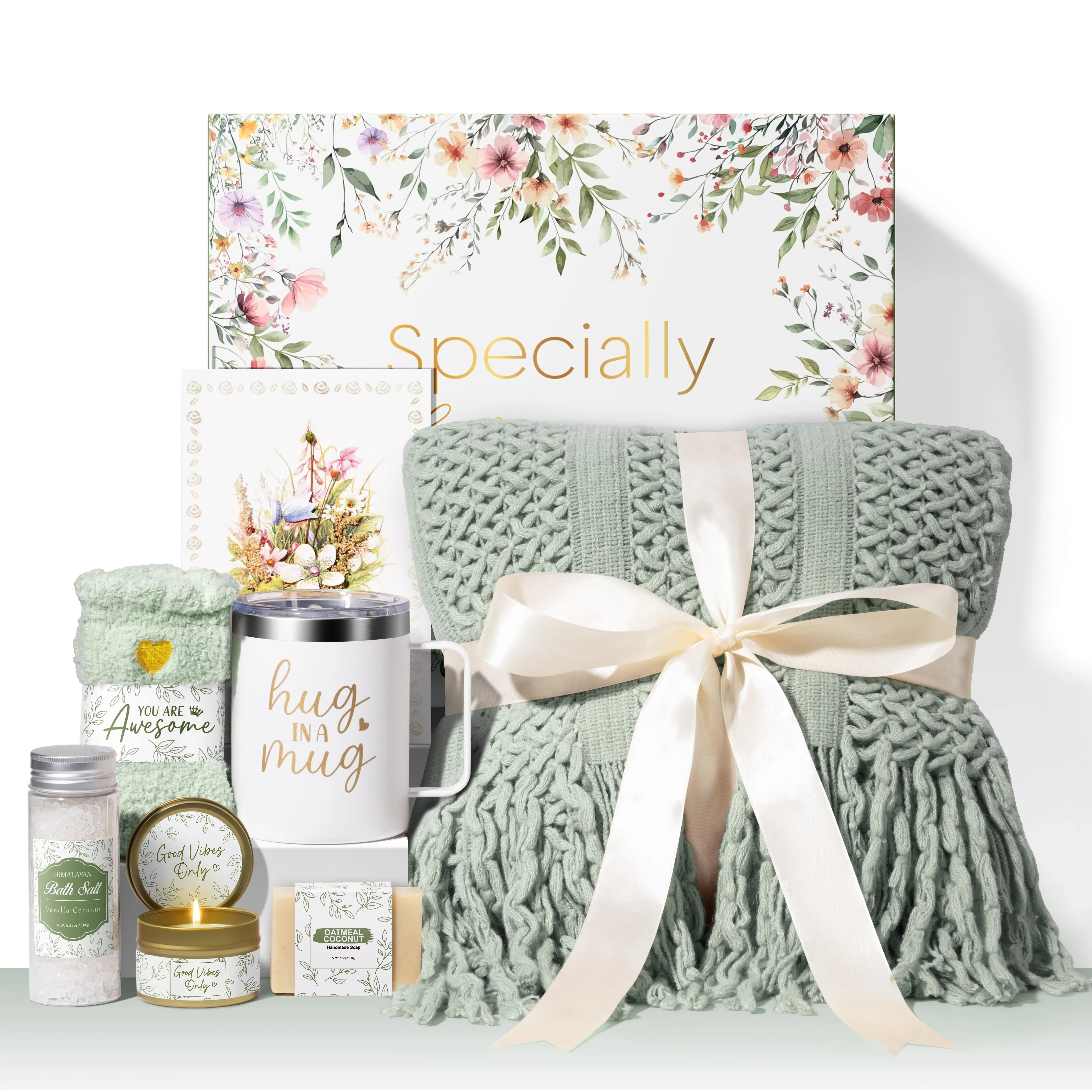 A3 Sage Green (with tassel blanket)