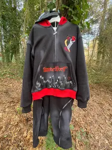 Midnight Black Rippherworld Sweatsuit