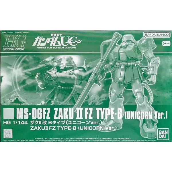 HG MS-06FZ ZAKU II FZ TYPE-B [UNICORN Ver.]