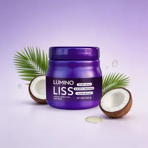 Protein Correction Hair Cream 250g – with Lactic Acid, Hydrolyzed Keratin & Coconut Oil – Deeply Repairs Damaged, Dry & Brittle Hair – Restores Strength, Shine & Smoothness – Daily Protein Treatment for All Hair Types