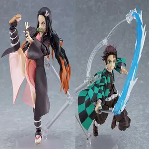 Figma Demon Slayer Kamado Tanjirou Nezuko Kamado DX Edition Action Figure Toys