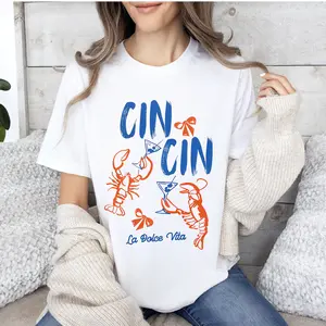 Lobster Shirt, Lobster La Dolce Vita Shirt, Fisherman Aesthetic Sweatshirt, Coastal Lobster Ocean Shirt, Coastal Granddaughter Plus Sizes