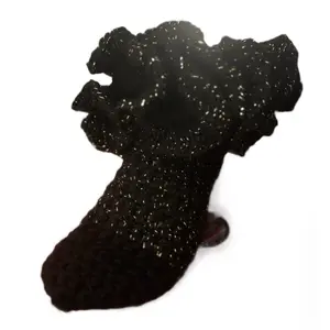 Crochet Ruffle Footies Socks