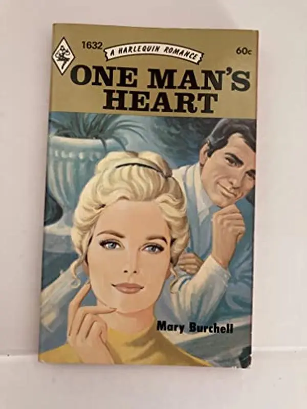 USED Book - One Man's Heart (A Harlequin Romance, 1632) by Mary Burchell (Paperback) - english