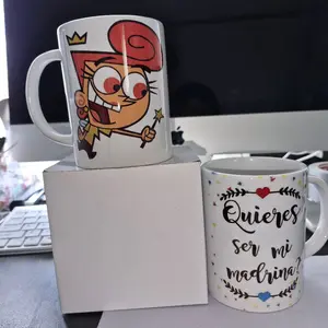 Set of 2 Mugs Will You Be My Godmother and Will You Be My Godfather Perfect for Special Occasions