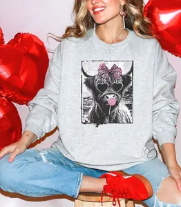 Polka Dot Highland Sweatshirt