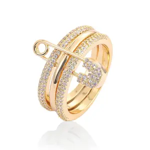 Paper Clip Stackable Rings Set |   for Women Daily Wear, Birthday,Wedding, Engagement,Anniversary Gift |   Present Fine Jewelry Casual Elegant Travel