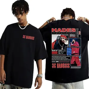 Rapper Hades 66 Make Money Not Friends 2025 Tour T Shirt Men Women Fashion Trend 100% Cotton T-shirt Streetwear  C553 RWL
