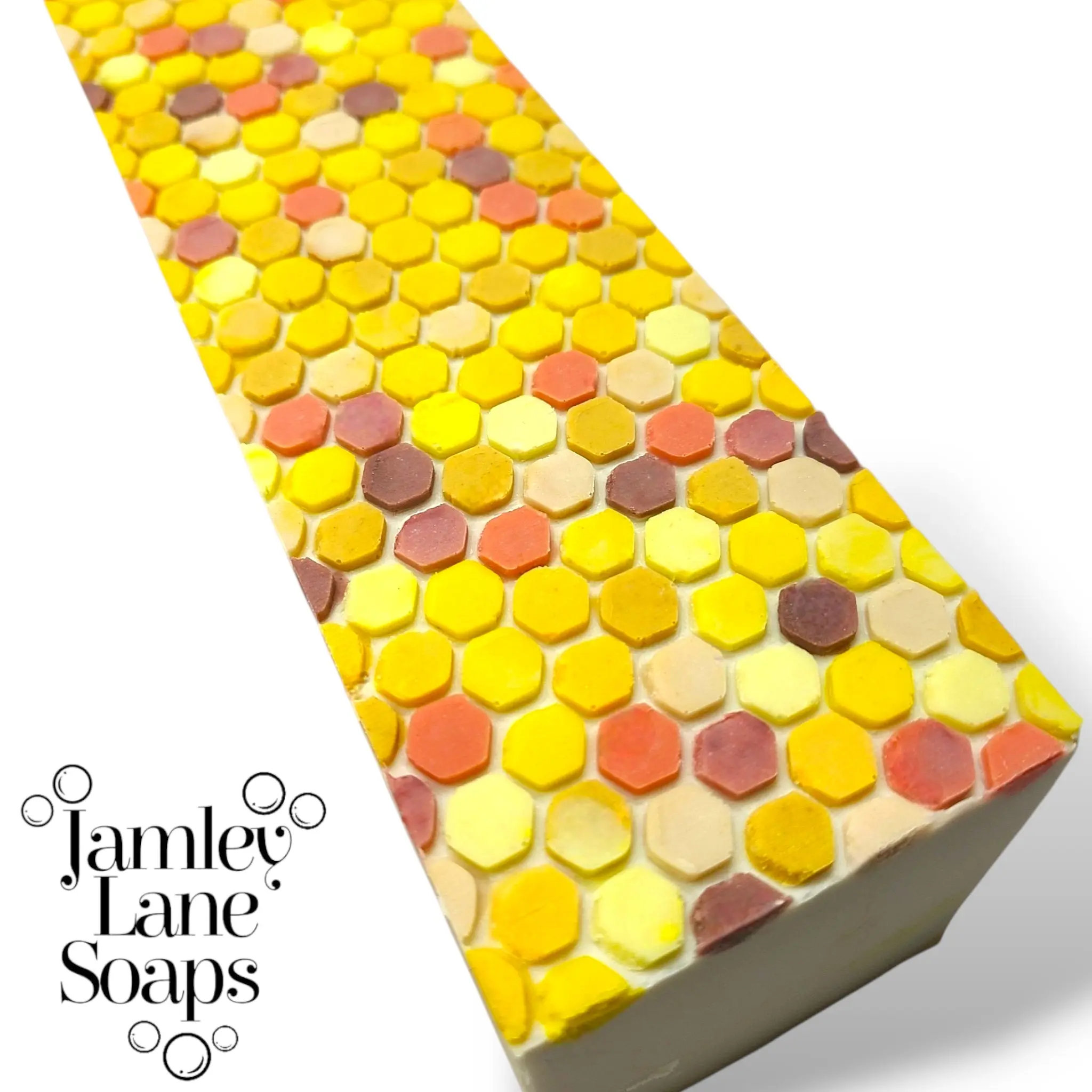 Honeycomb Cell Soap Impression Mat | 3D Beehive Texture Tool