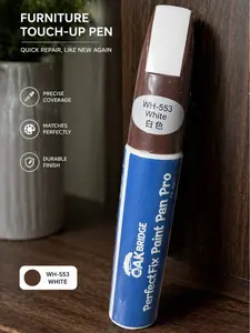 Universal White Paint Scratch Remover Pen – Waterproof Touch-Up Marker for Cars, Home Appliances & DIY Furniture – Permanent Quick-Fix Repair (12ml)