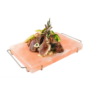 Himalayan Salt Culinary Block - Stainless Steel