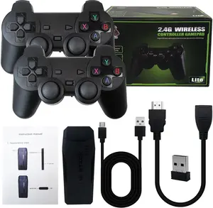 Retro Game Console with 20000+ Games, 4K HDMI Wireless TV Stick & 2.4G Controller, 9 Emulators Plug & Play for TV/PC/Projector