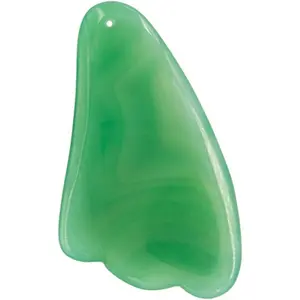 Natural Jade Gua Sha Scraping Massage Tool Guasha Board,Great Tools for SPA Acupuncture Therapy Trigger Point Treatment-Hot Sale