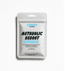 Clooudie California｜Metabolic Reboot Capsules｜Support Metabolism, Green Tea Extract, Vegan, 30 Capsules