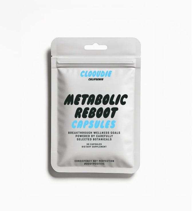 Clooudie California｜Metabolic Reboot Capsules｜Support Metabolism, Green Tea Extract, Vegan, 30 Capsules