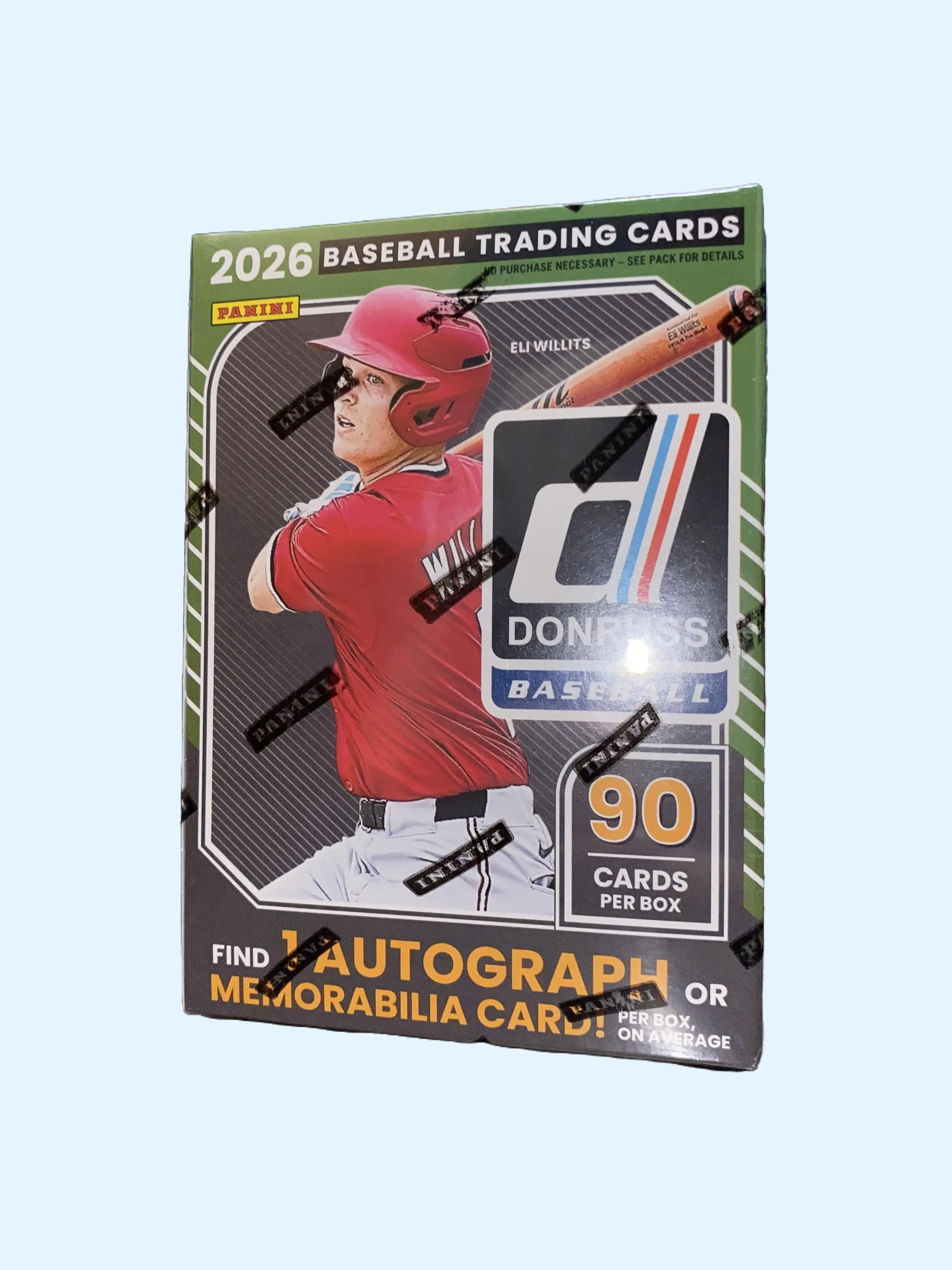 2026 Donruss Baseball Blaster Box (6 packs per box, 15 cards per pack)