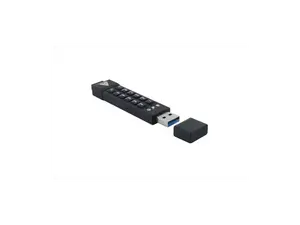 Apricorn 64GB Aegis Secure Key 3z USB 3.1 Flash Drive - 64 GB - USB 3.1 - 77 MB/s Read Speed - 72 MB/s Write Speed - 256-bit AES - TAA Compliant (ASK3Z-64GB)