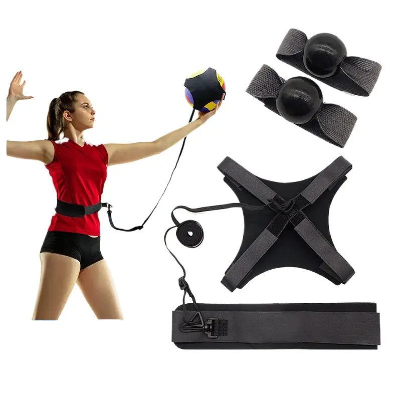 Volleyball Training Belt Practice Volleyball Training Equipment Auxiliary Equipment Supplies Volleyball Spike Trainer Ball Belt