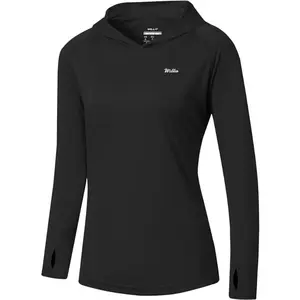Willit Women's UPF 50+ Sun Protection Hoodie SPF Shirt long sleeve Hiking Fishing Outdoor Shirt Lightweight Hoodie