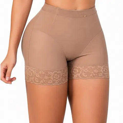 Curvasbyraisa Women's la imponente Medium Compression Molded Shapewear Short Panties, SMI04084, Lingerie for Women's Clothes Outfits