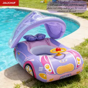 Car-Shaped Float, Pool Floating Toy, Water Float, Inflatable Pool Floats, Essential for Pool and Beach, Fun and Practical, 1 Piece, Perfect for Summer Activities