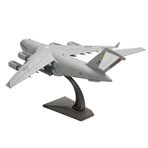 US 1:200 C-17 Transport Aircraft Model Globemaster III Alloy Aircraft Model Simulation Static Military Model