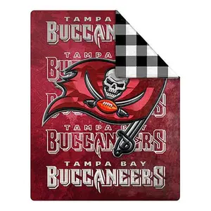 Football Fan Shop Officially Licensed NFL 60" x 70" Bevel Throw - Bucs