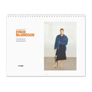 Soft Cactus Ewan Mcgregor Vol.2 - 2025 Wall Calendar 2025 Calendar Wall Calendars Wall Hanging Calendar