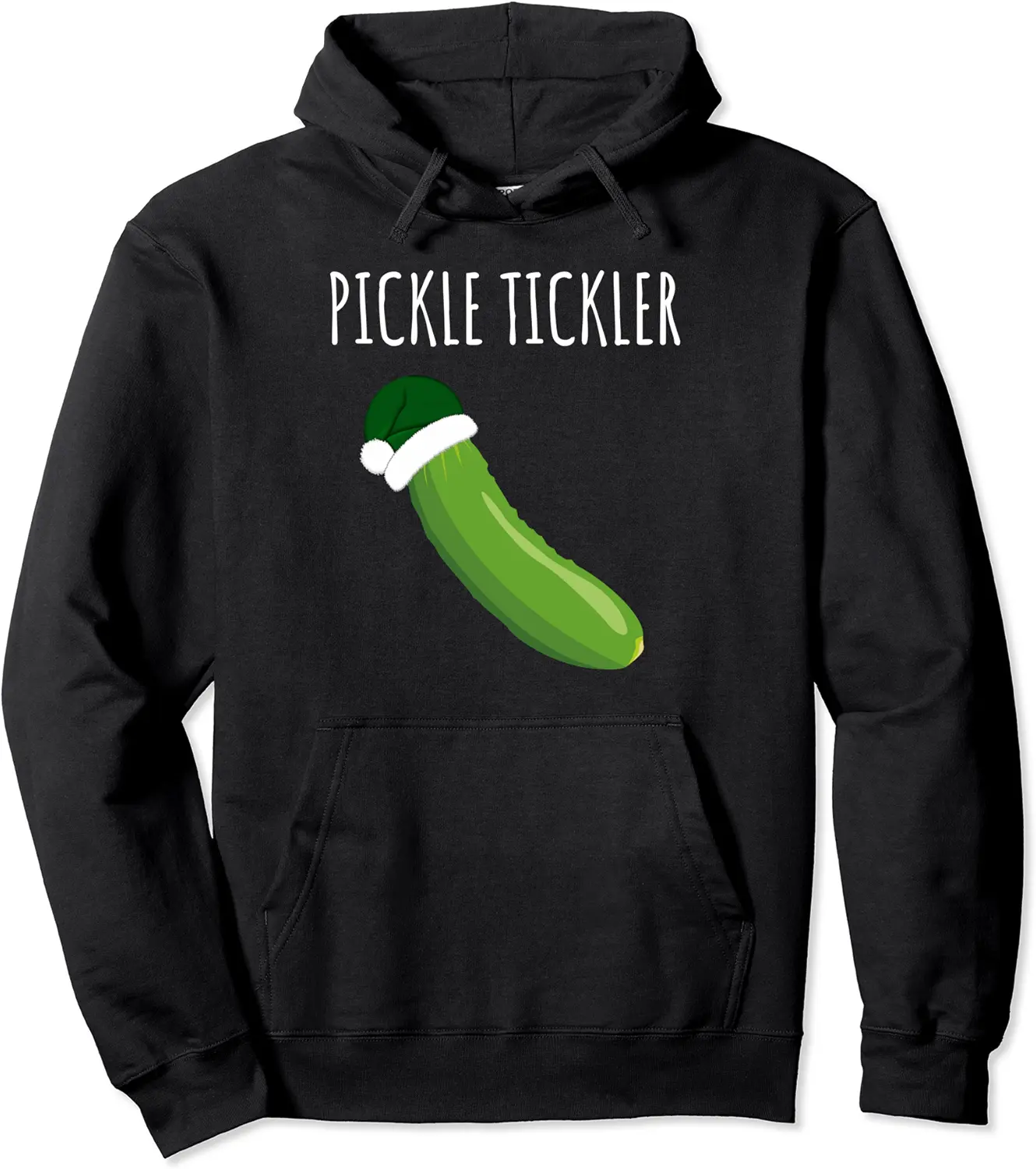 Funny Matching Couple His and Her Pickle Tickler Christmas Pullover Hoodie - Jessicajon Shop 81B0BRPR9FCN