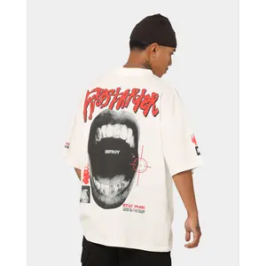 Loiter Firestarter Vintage T-Shirt Off White