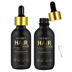 VIOFAIRY Μinoxidil Hair Serum for Men and Women(60ml) Hair Scalp Elixir Hair Growth Set