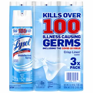 Lysol Disinfectant Spray, Crisp Linen 19 oz., 3 pk.