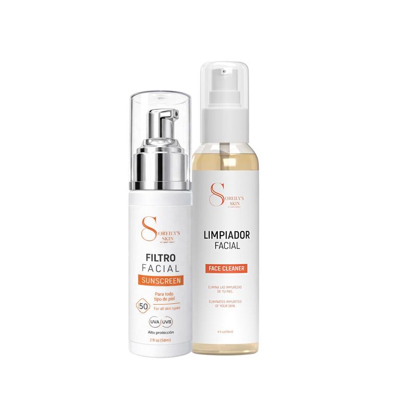 Clean and protect facial kit