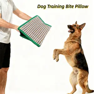 K9 Working Dog Bite Training Pillow, Jute Material, 3 Handles, Multi-Hand Grip, Super Practical, Ideal for Dogs