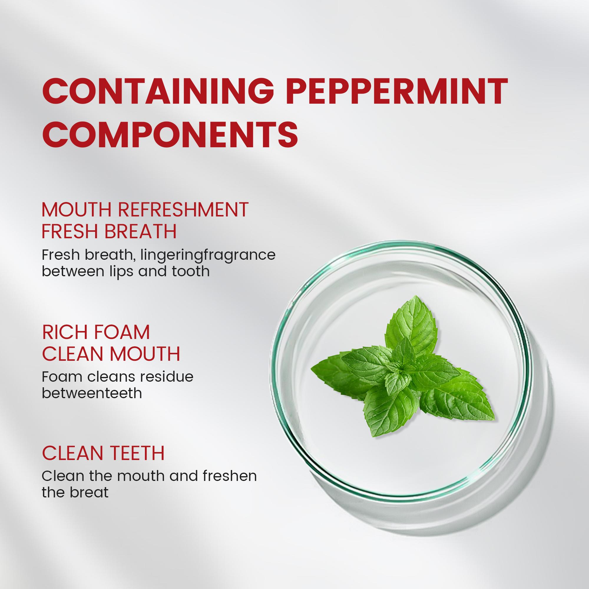 MSDRWIKEY 3-Pack Toothpaste Combo | 7Pro Fresh Formula | Fluoride-Free Enamel Repair & Sensitive Teeth Care | Fresh Mint