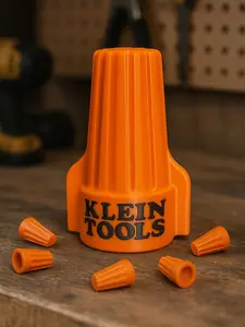 Klein Tools Wire Nut Storage Container 5" x 4" Compact Durable 3D Printed PLA Organiser for Workbench Toolbox