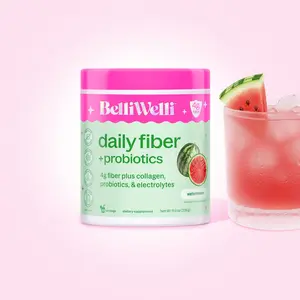 BelliWelli Daily Fiber + Probiotics - Watermelon - 30 Day