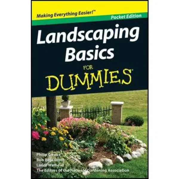 USED Book - Landscaping Basics for Dummies by Philip Giroux (Paperback) - english