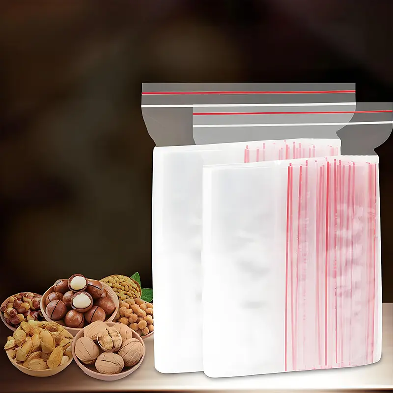 100 Pcs Clear Plastic Ziplock Bags 4x6 inch - Mini Resealable Storage Pouches for Jewelry, Pills, Crafts & Hardware