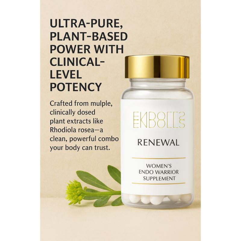 ENDOLLS - Endo Warrior Supplement Advanced Duo with Rhodiola rosea for Ultimate Repair and Healing Complex for Endo Warriors