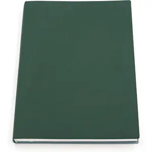 Large Thick Journal Notebook, Lined Papers, A4 8.4x11.4 inches, 416 Pages, Soft Faux Leather Cover (Green, Ruled)